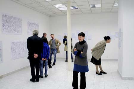 Opening of the exhibition Vesna Bukovec: Risbe
